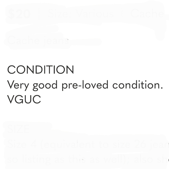 Cache Ankle Jeans Size 4 Light Blue Wash - Picture 10 of 15